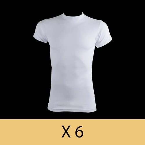 فنيلة نص كم حلق-رقبة الأصيل