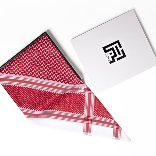 شماغ أحمر رجالي راكز