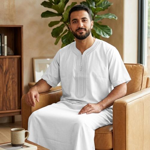 قميص رجالي نص كم صيفي - راكز