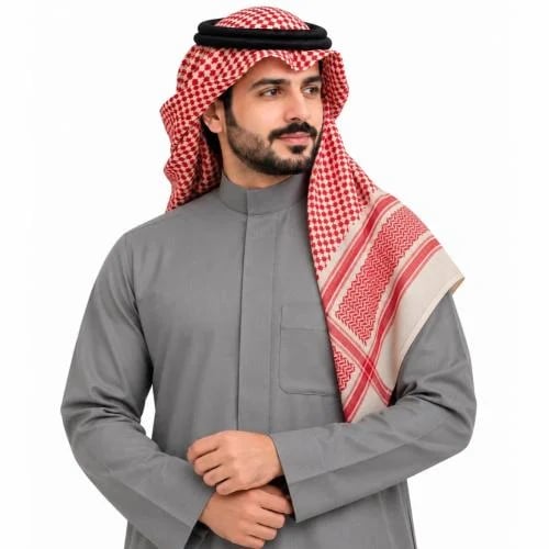 ثوب رجالي شتوي سحاب سادة – راكز