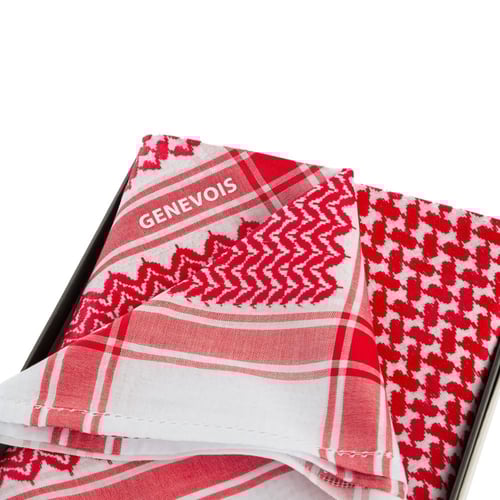 شماغ ولادي أحمر غامق - جينفوز