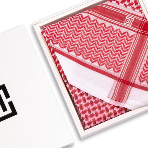 شماغ أحمر رجالي راكز