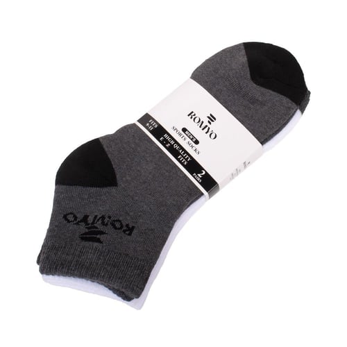 طقم قطعتين جوراب رجالي نصف- Romyo