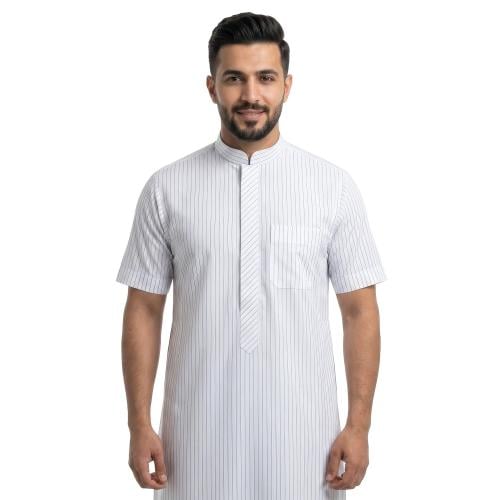 قميص رجالي نص كم صيفي - راكز
