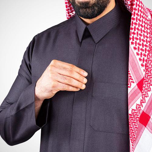 ثوب رجالى شتوي سحاب قلاب - راكز 3