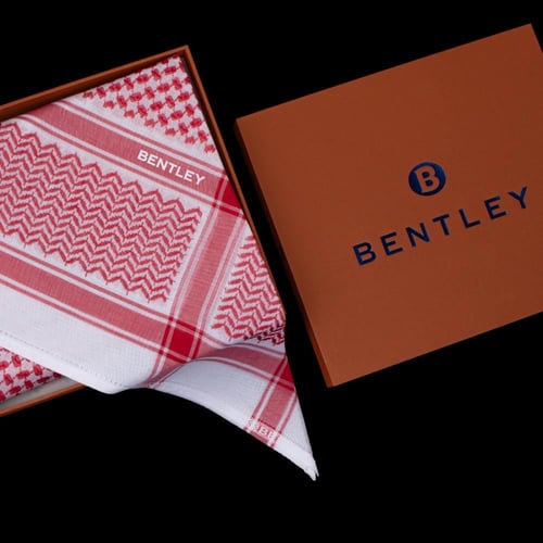 شماغ أحمر رجالي - بنتلي