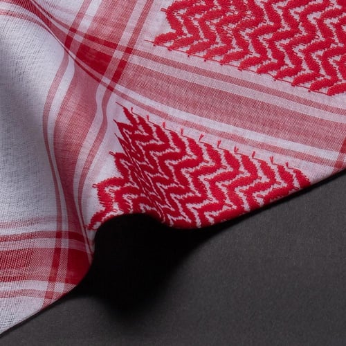 شماغ أحمر رجالي راكز شلش