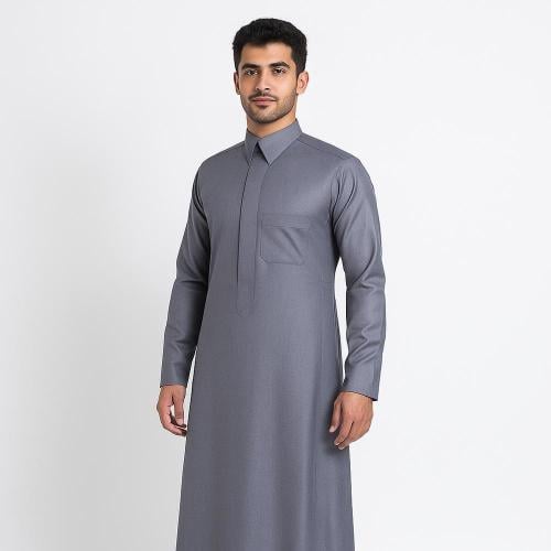 ثوب رجالي شتوي سحاب قلاب - الأصيل 2