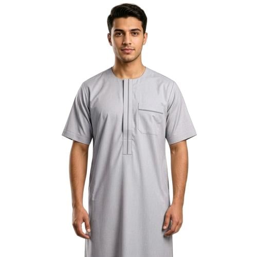 قميص رجالي نص كم صيفي - راكز