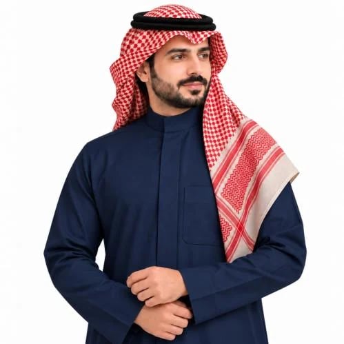 ثوب رجالي شتوي سحاب سادة – راكز