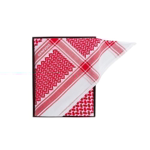 شماغ ولادي أحمر غامق - جينفوز