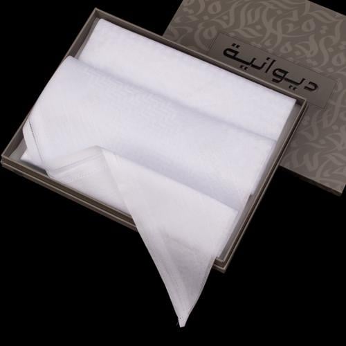 شماغ أبيض رجالى ديوانية