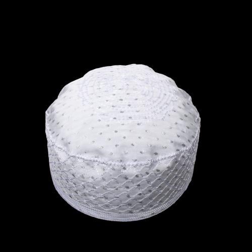 طاقية زري ملكي فضي