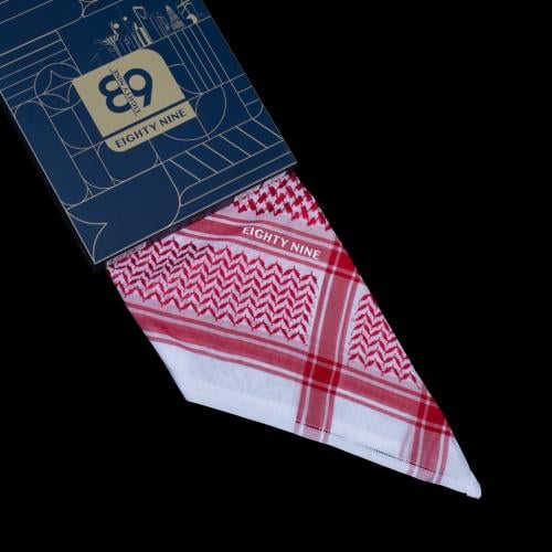 شماغ أحمر ولادي - EIGHTY NINE