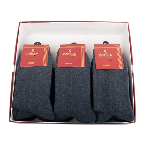 جوراب قطن شتوي رجالي برمودا OSELLEA /RAKEZ