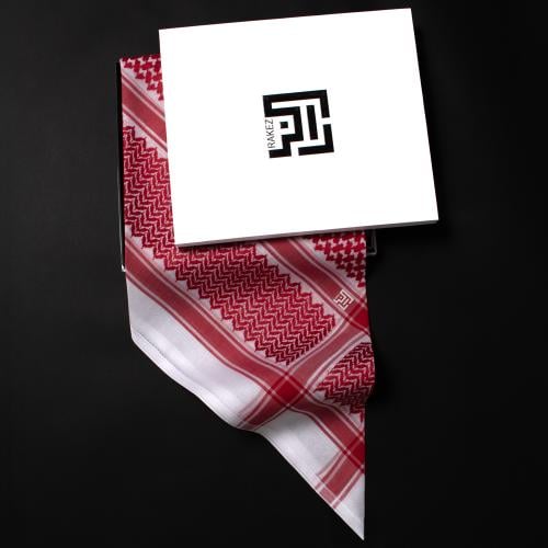 شماغ أحمر رجالي راكز