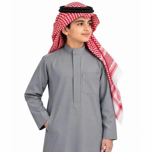 ثوب ولادي ازرار مخفي شتوي الأصيل