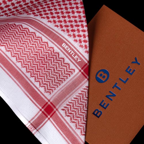 شماغ أحمر رجالي - بنتلي