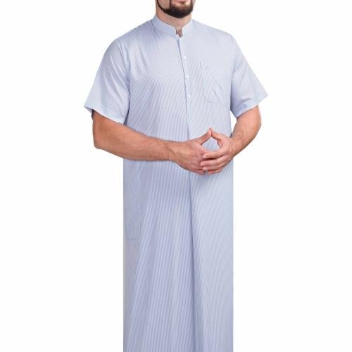 قميص كويتي رجالي نص كم صيفي - دروش