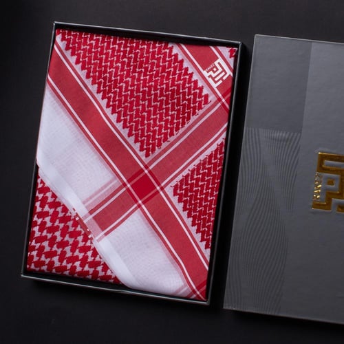 شماغ أحمر ولادي راكز