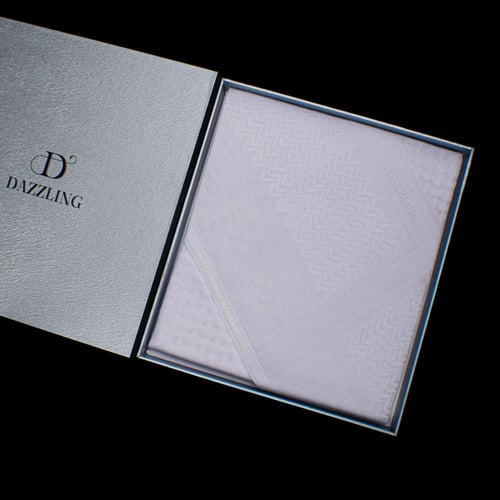 شماغ انجليزي ابيض DAZZLING