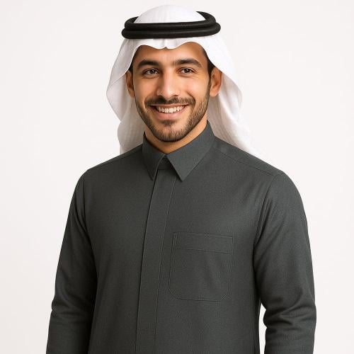 ثوب رجالي شتوي سحاب قلاب - راكز خلية 2