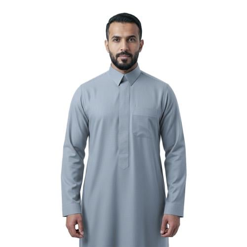 ثوب رجالي شتوي سحاب قلاب - الأصيل 1