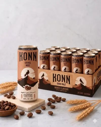 Carton of dark barley coffee drink 250 ml × 24 packs | Kun