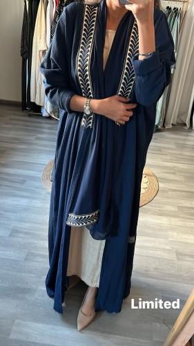 عبايه كريب مكسر