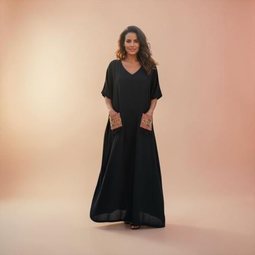 جلابيه اسود