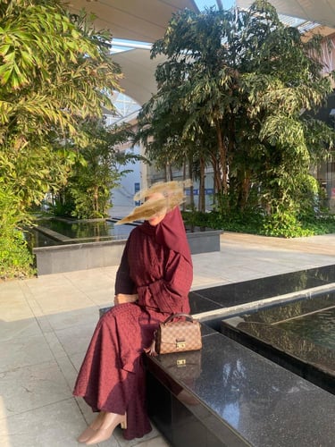 عبايه ركامه عودي