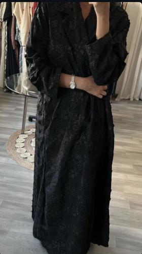 عبايه ركامه اسود