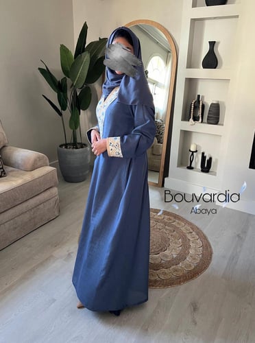 عبايه ركامه. اسود