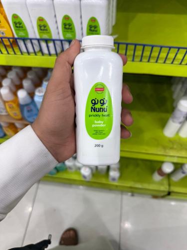Nunu Prickly Heat Baby Powder بودرة أطفال نونو للح...