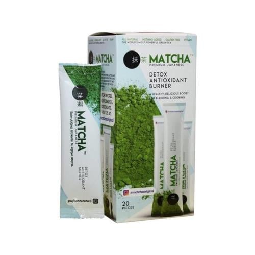 ظروف شاي الماتشا الأصلي للتنحيف | 20 ظرف