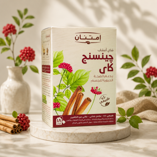 شاي الجنسنج الكوري امتنان بالأعشاب 18 كيس