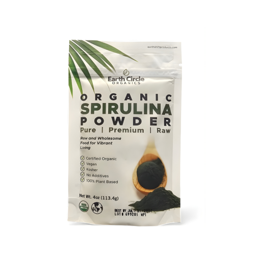 مسحوق سبيرولينا عضوي من ايرث سيركل اورجانيكس-أميرة...