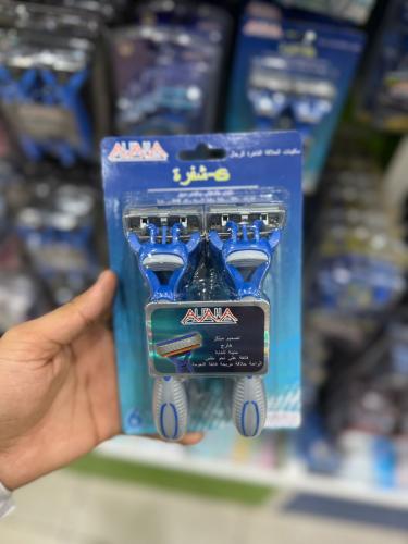 ALAHA Twin Pack Razors 6 Blades شفرات حلاقة رجالي...