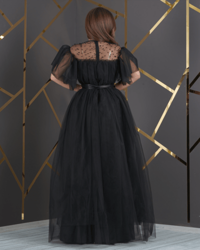 فستان فخامة الأميرة اسود