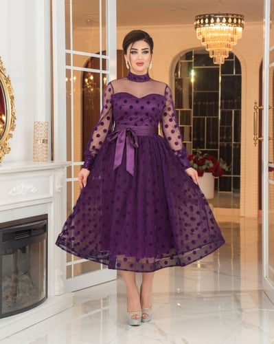 فستان إليجانس (بنفسجي)