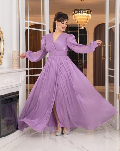 فستان "عبير الأنوثة" (موف)