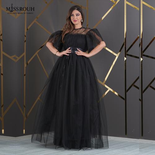فستان فخامة الأميرة اسود