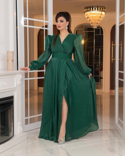 فستان "عبير الأنوثة" (اخضر)