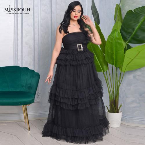 فستان لونا (اسود)