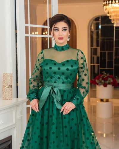 فستان إليجانس (اخضر)