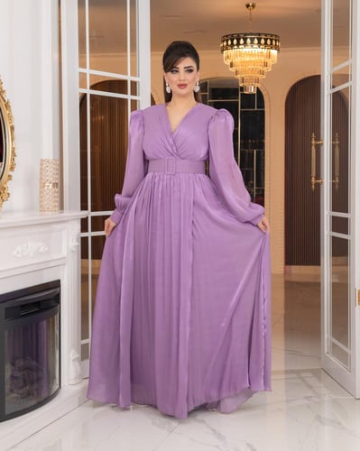 فستان "عبير الأنوثة" (موف)