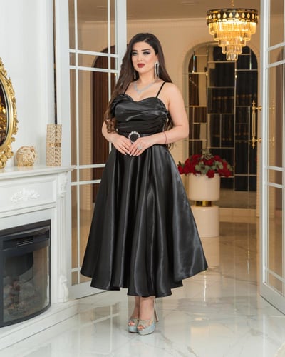 فستان "رغد الحياة" (اسود)