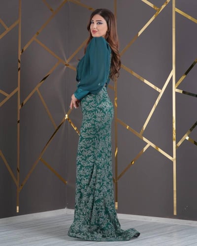 فستان "أوبرا" (اخضر)