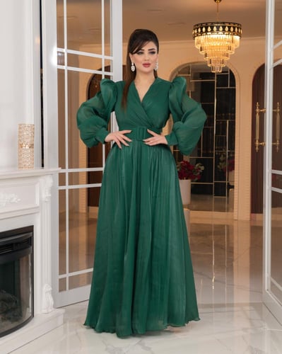 فستان "عبير الأنوثة" (اخضر)