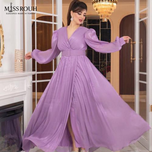 فستان "عبير الأنوثة" (موف)